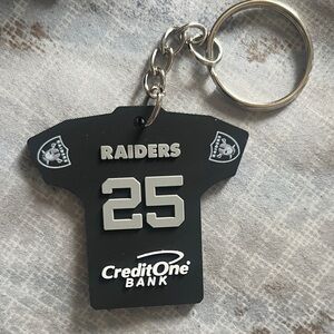 Raiders Jersey Keychain
